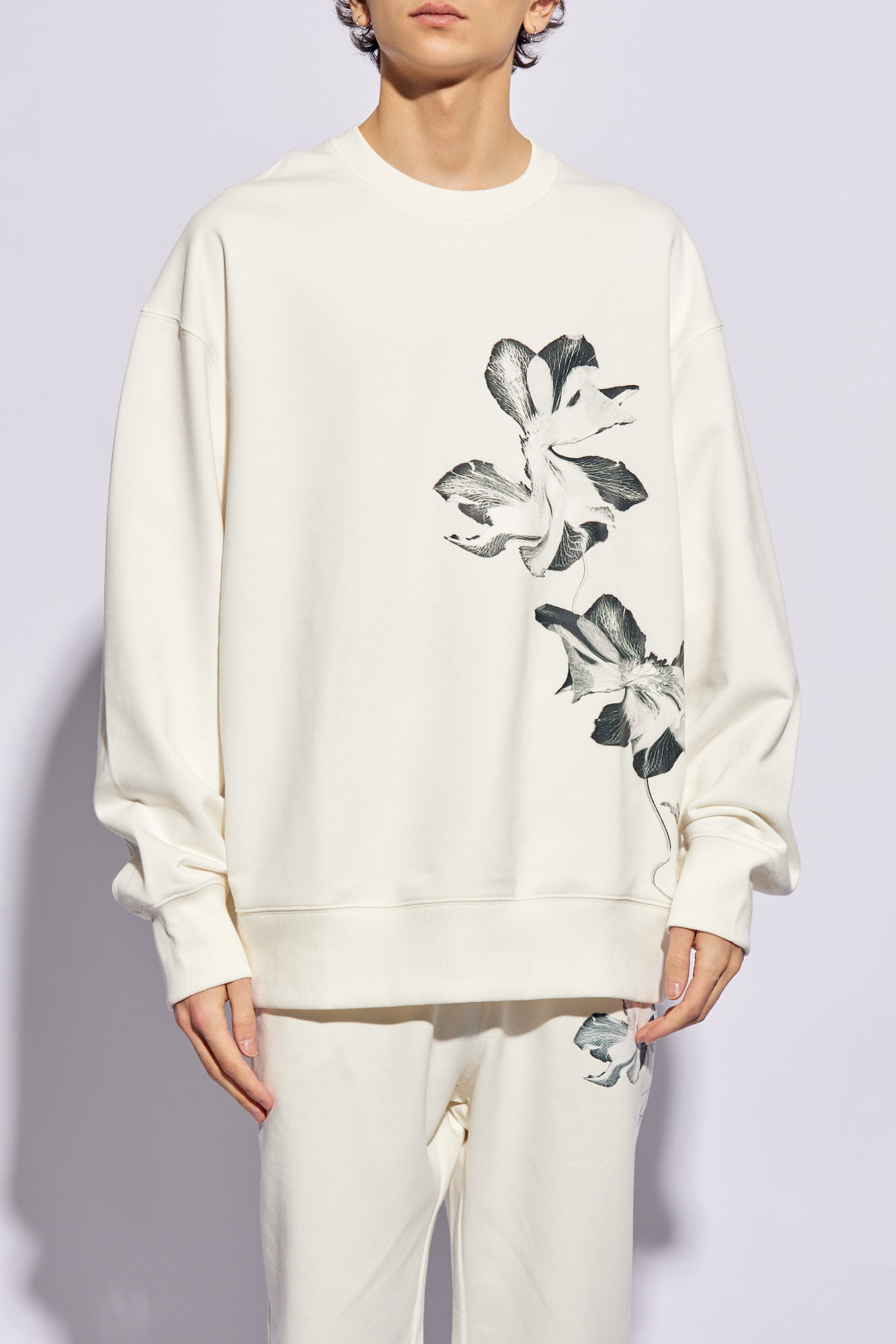 Men's Clothing - 3 Yohji Yamamoto Floral New sweatshirt Men's Clothing - 3 Yohji Yamamoto Floral New sweatshirt